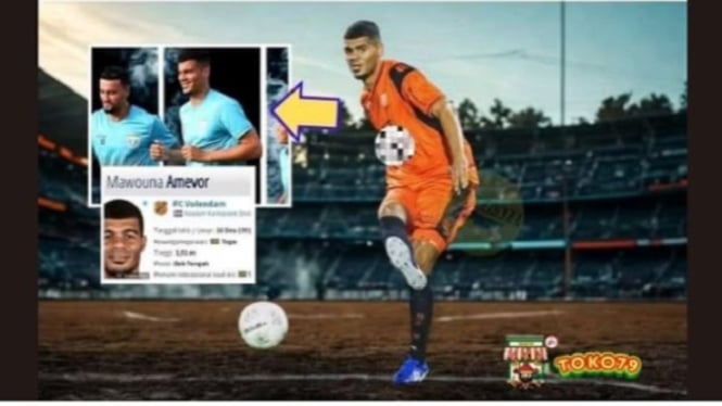 Mawouna Amevor eks pemain Persela Lamongan