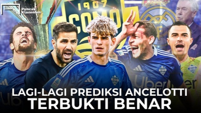 Como, klub asal Italia milik Bos Djarum Hartono bersaudara