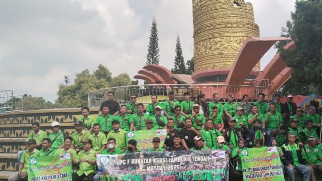 Mayday 2025 Lampung Tengah: Buruh Tuntut Keadilan