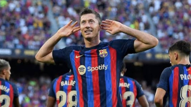 Potret Robert Lewandowski