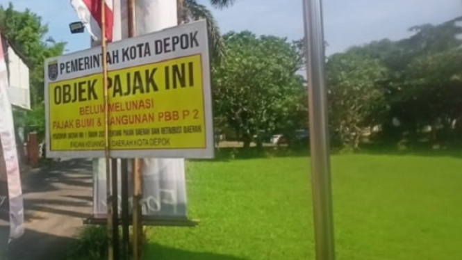 Hotel Bumi Wiyata Depok nunggak pajak PBB