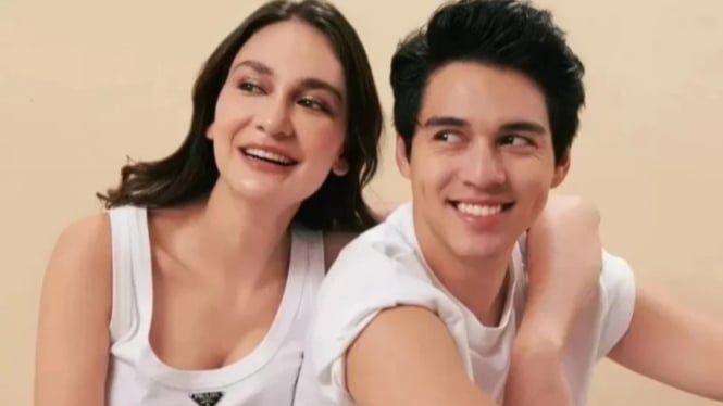 Potret Luna Maya dan Maxime Bouttier