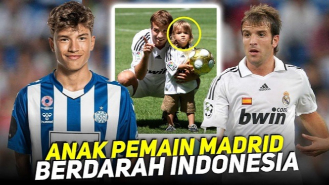 Timnas Indonesia. Damian van der Vaart, putra eks bintang Real Madrid