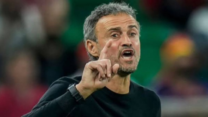 Potret pelatih PSG Luis Enrique