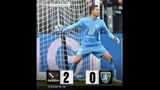 Emil Audero bantu Palermo lolos play-off Serie A