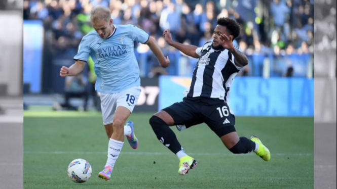 Juventus ditahan Lazio, Kolo Muani cetak gol