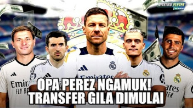 Rencana gila Real Madrid bangkit dari keterpurukan