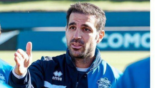 Potret pelatih Como 1907 Cesc Fabregas
