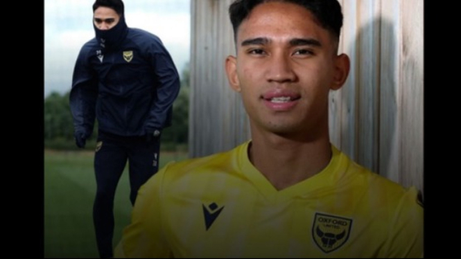Gelandang Timnas Indonesia, Marselino Ferdinan di Oxford United