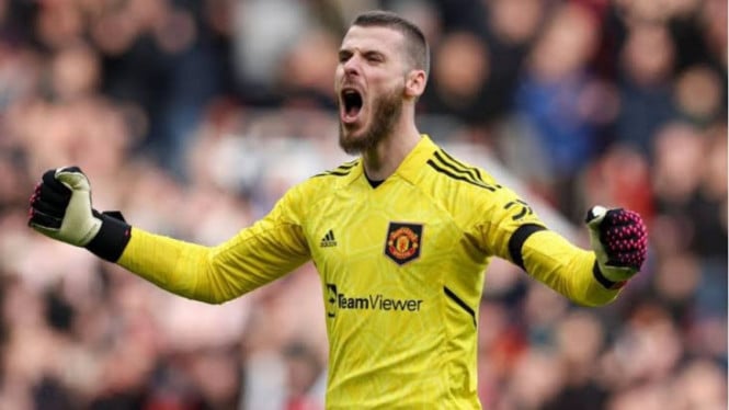 Potret David De Gea
