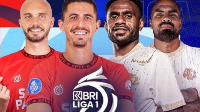 Potret ilustrasi Semen Padang vs Arema FC
