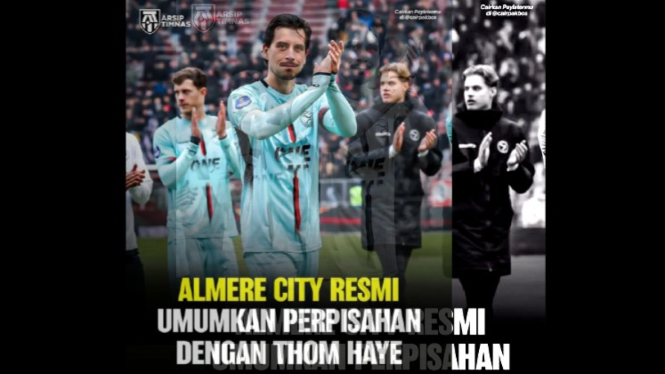 Almere City FC lepas 7 pemain utama musim ini