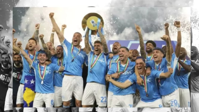 Napoli juara Liga Italia 2025 usai kalahkan Cagliari 2-0