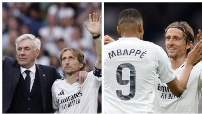 Mbappe bawa Madrid menang, Ancelotti dan Modric pamit