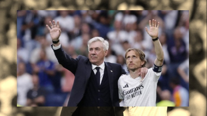 Mbappe dua gol, perpisahan Ancelotti-Modric di Madrid