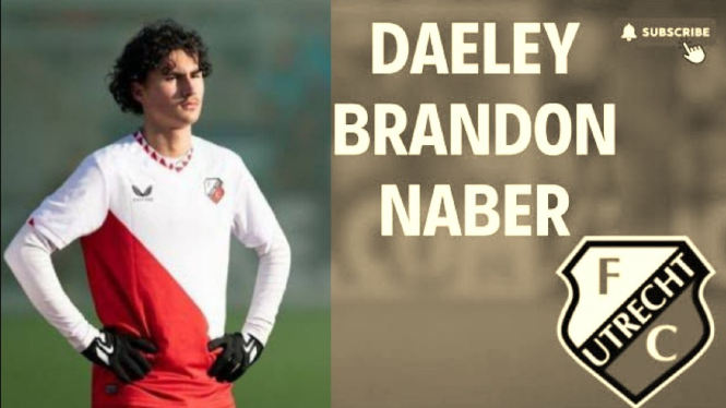 Daeley Naber, striker muda Belanda keturunan Surabaya