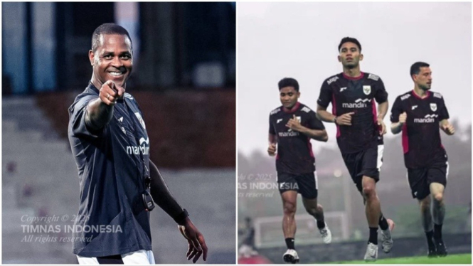 Timnas Indonesia latihan intensif di Bali