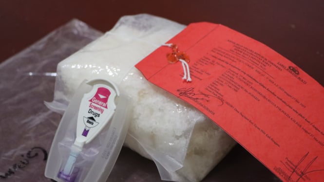 Polresta Pontianak amankan 1 Kg Narkotika