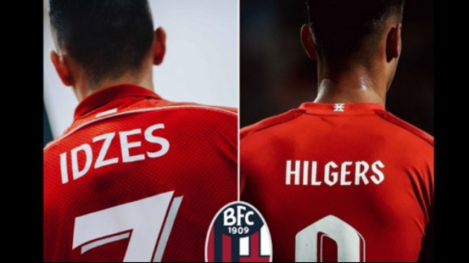 2 Penggawa Timnas Indonesia Jay Idzes dan Mees Hilgers ke Bologna