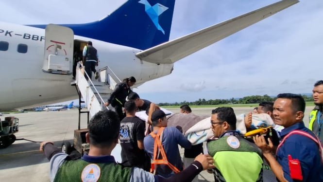 Anggota Polri korban serangan KKB diterbangkan ke Jakarta