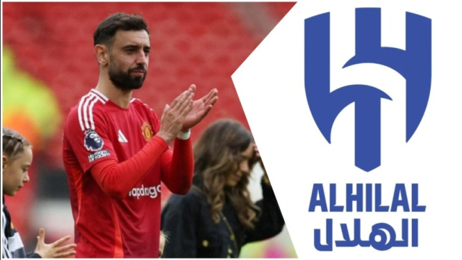 Bruno Fernandes tolak uang Al Hilal demi MU
