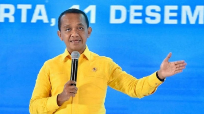 Potret Ketua Umum Partai Golkar Bahlil Lahadalia