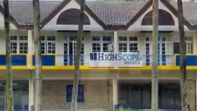 Potret gedung sekolah HighScope