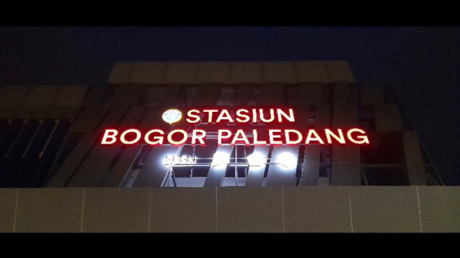 Stasiun Bogor Paledang, Kota Bogor, Jawa Barat.