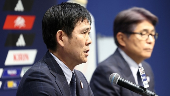 Pelatih Jepang, Hajime Moriyasu.