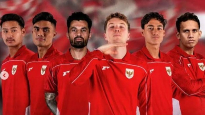 Potret Ilustrasi Timnas Indonesia