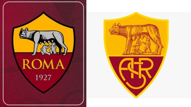 AS Roma ganti logo jelang Serie A Italia 2025/26.