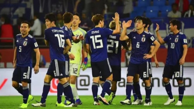 Potret pemain timnas Jepang