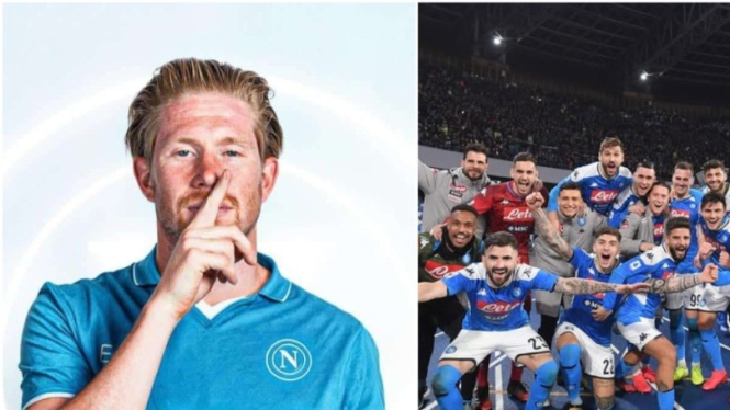Kevin De Bruyne gabung Napoli musim depan