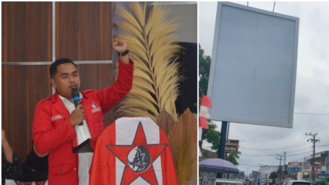 GMNI kritik billboard ilegal di Siantar