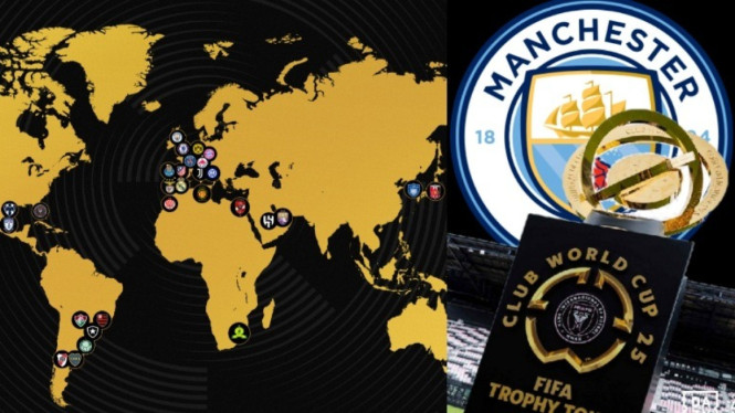 Manchester City akan berlaga di Piala Dunia Antarklub 2025.
