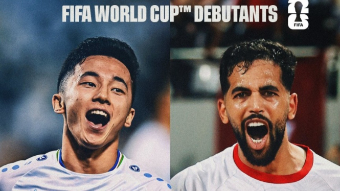Uzbekistan dan Yordania tim debutan Piala Dunia 2026.