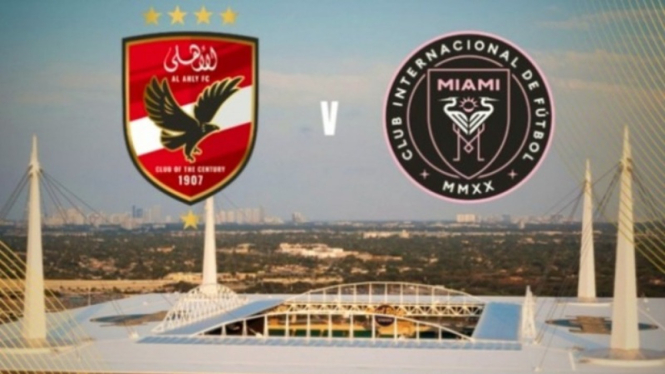 Al Ahly vs Inter Miami laga pembuka Piala Dunia Antarklub 2025.