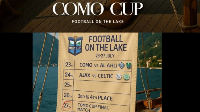 Como Cup Football On The Lake