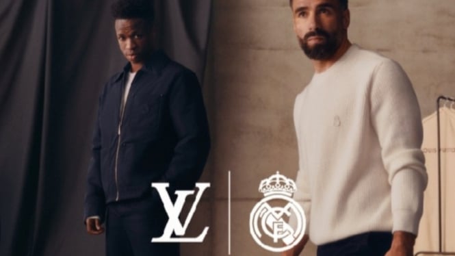 Louis Vuitton jalin kemitraan dengan Real Madrid.