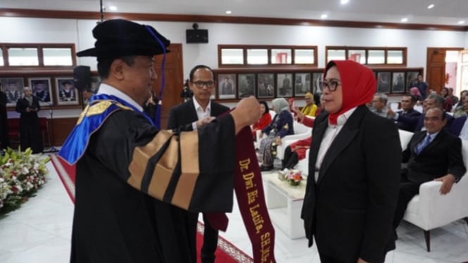 Dwi Ria Latifa raih gelar Doktor Ilmu Hukum Universitas Pancasila