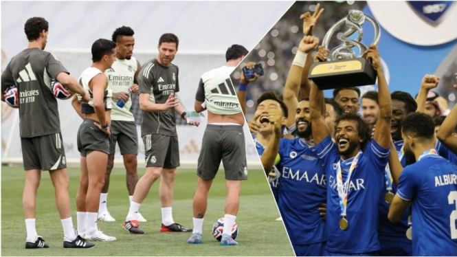 Real Madrid vs Al Hilal, Alonso debut resmi