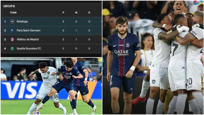 Botafogo kalahkan PSG 1-0 di Piala Dunia Klub