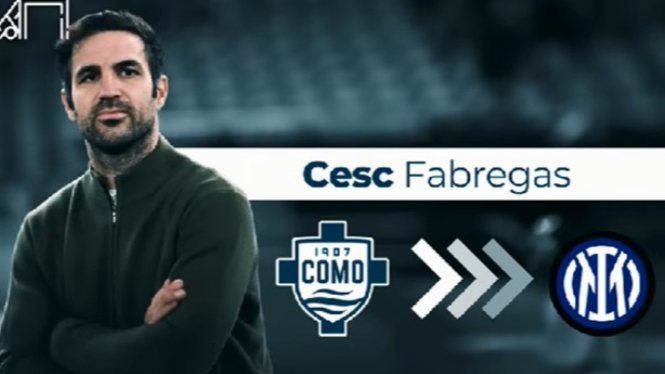 Cesc Fabregas nyaris dibajak Inter Milan dari Como