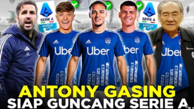 Bos Djarum suntik modal Como demi kuasai Serie A Italia