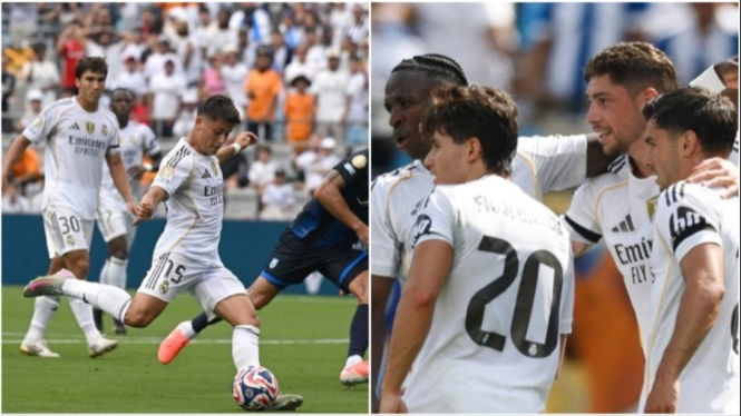 Madrid kalahkan Pachuca meski bermain 10 orang