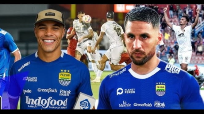 Potret dua pemain anyar Persib Bandung