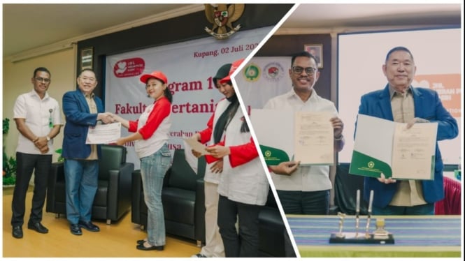 JHL Foundation beri 100 beasiswa pertanian di NTT
