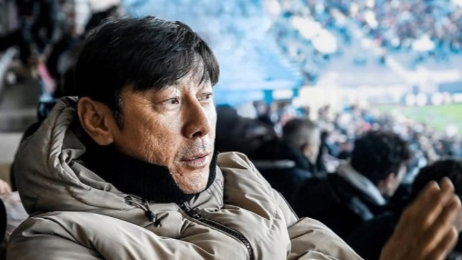 Shin Tae Yong eks pelatih Timnas Indonesia saat di markas Como