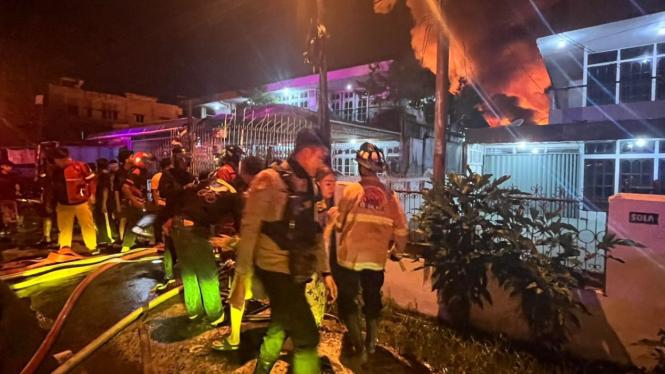 Tiga Unit Rumah Warga di Pontianak Kebakaran