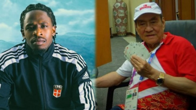 Bos Djarum pemilik Como (kanan) dan Jayden Addai